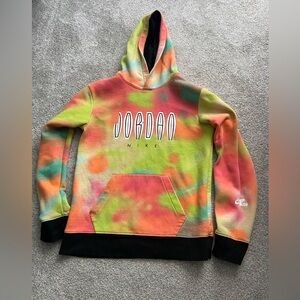 Jordan multicolored hoodie youth XL